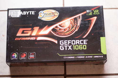 6 GB Gigabyte GTX 1060